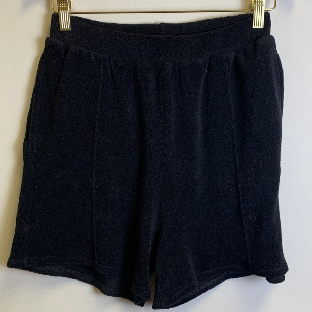 Lovers + Friends Black High Waist Shorts Size Small